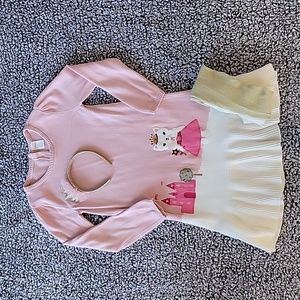 Gymboree Kitty Princess Sweater Dress Set